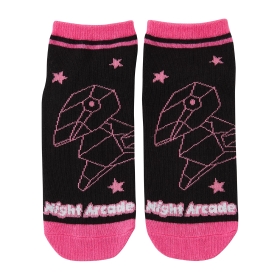 【選べる】ショートソックス Night Arcade ポリゴン (23-25cm)