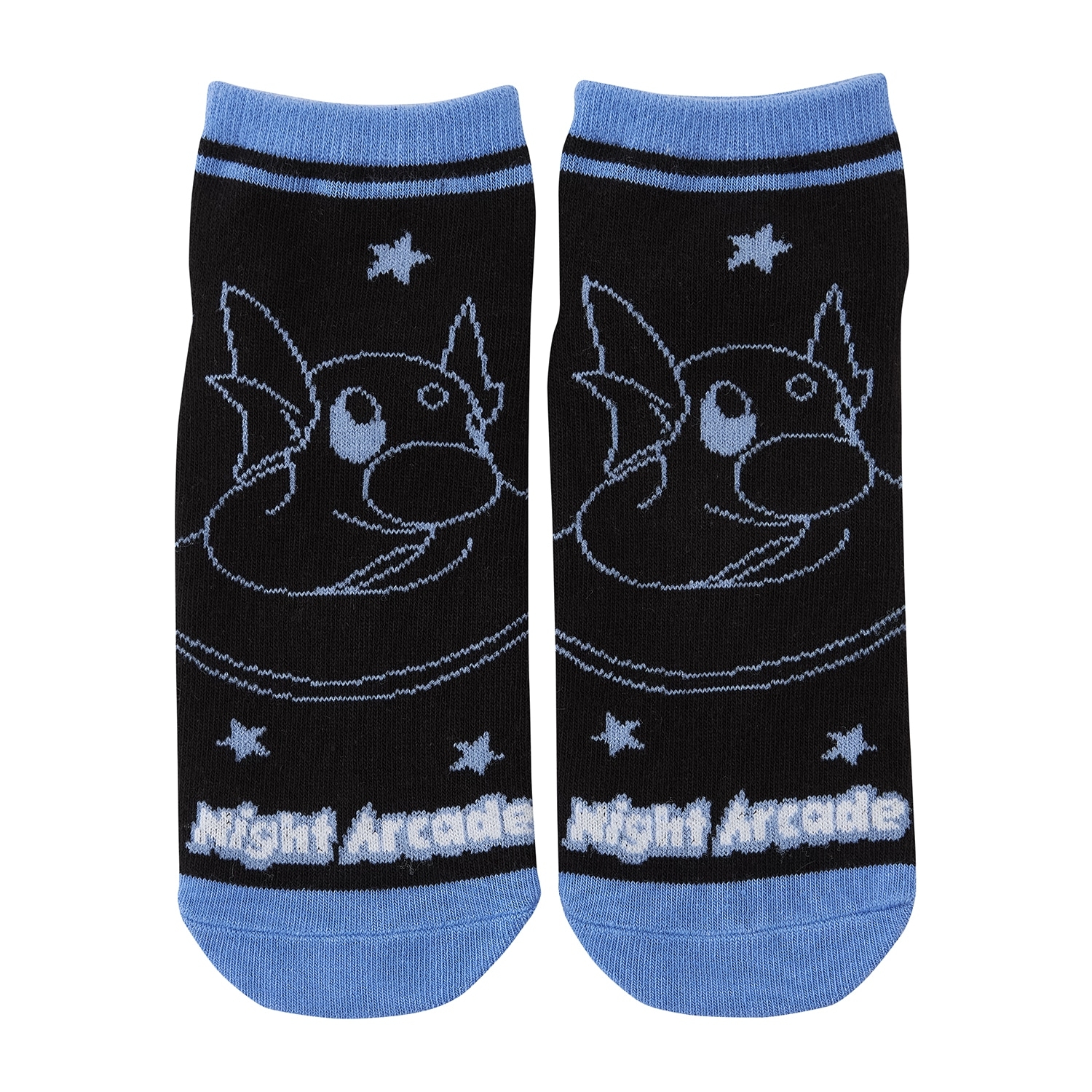 【選べる】ショートソックス Night Arcade ミニリュウ (23-25cm)
