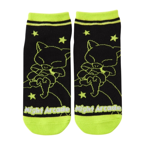 【選べる】ショートソックス Night Arcade ケーシィ (23-25cm)