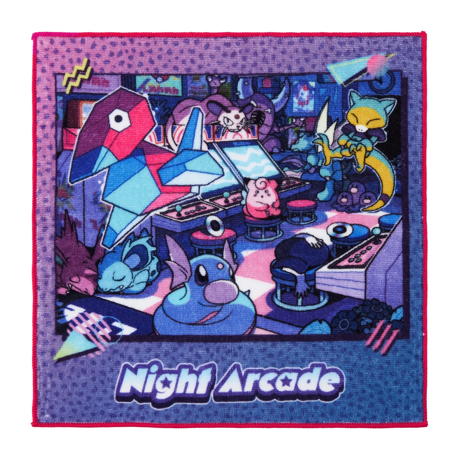 【選べる】タオル Night Arcade ピンク