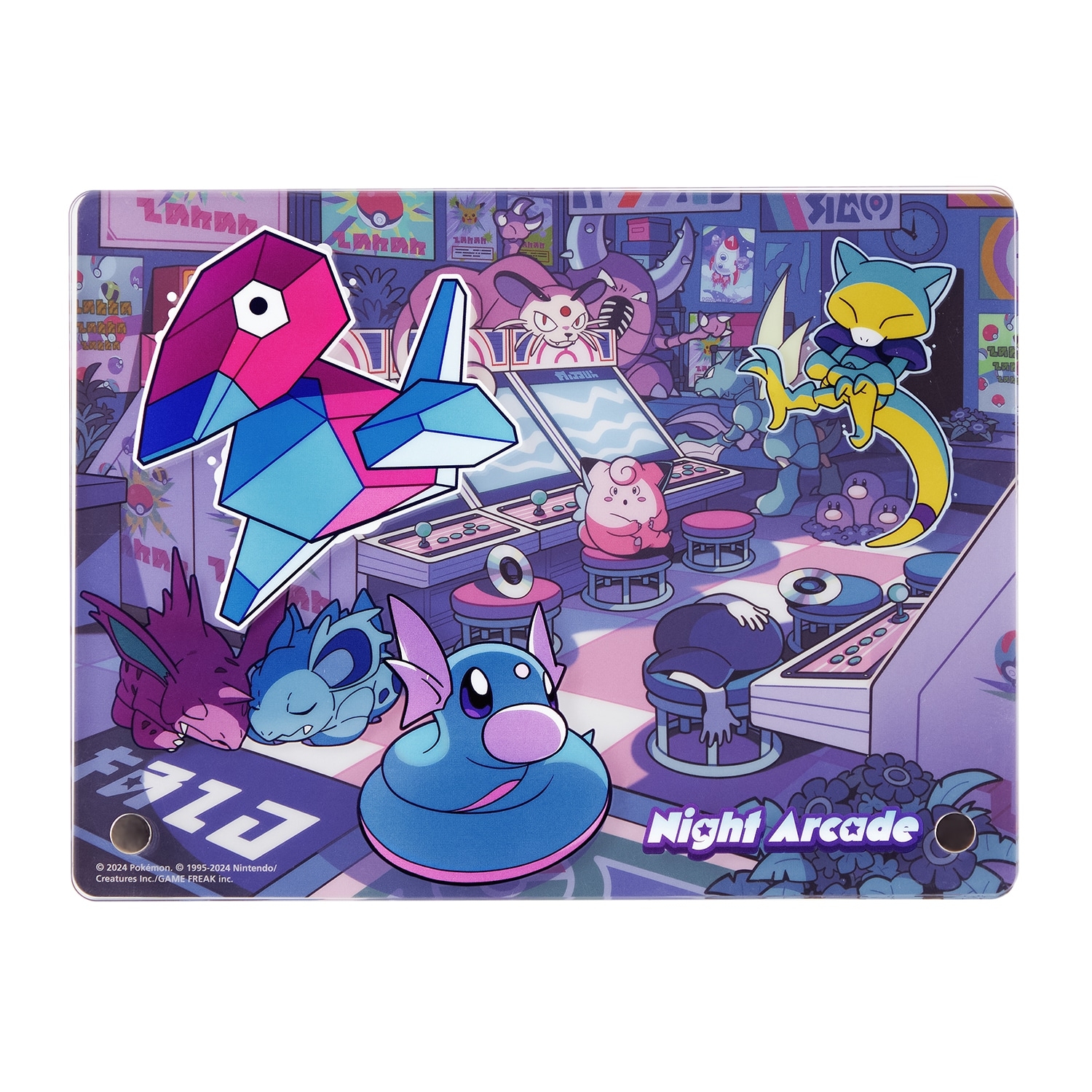 脚付きアクリルスタンド Night Arcade