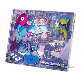 脚付きアクリルスタンド Night Arcade