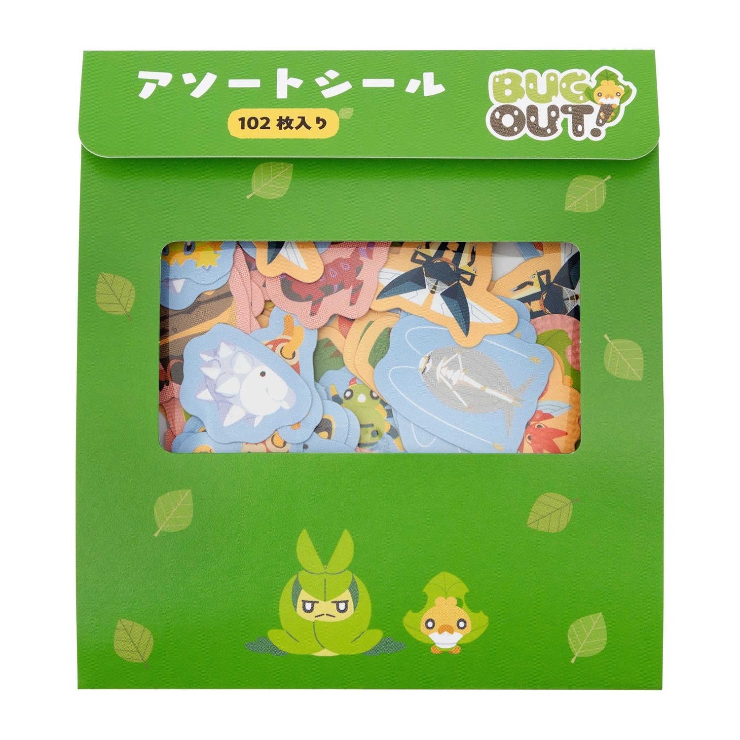 アソートシール BUG OUT! ｜【公式】ポケモンセンターオンライン