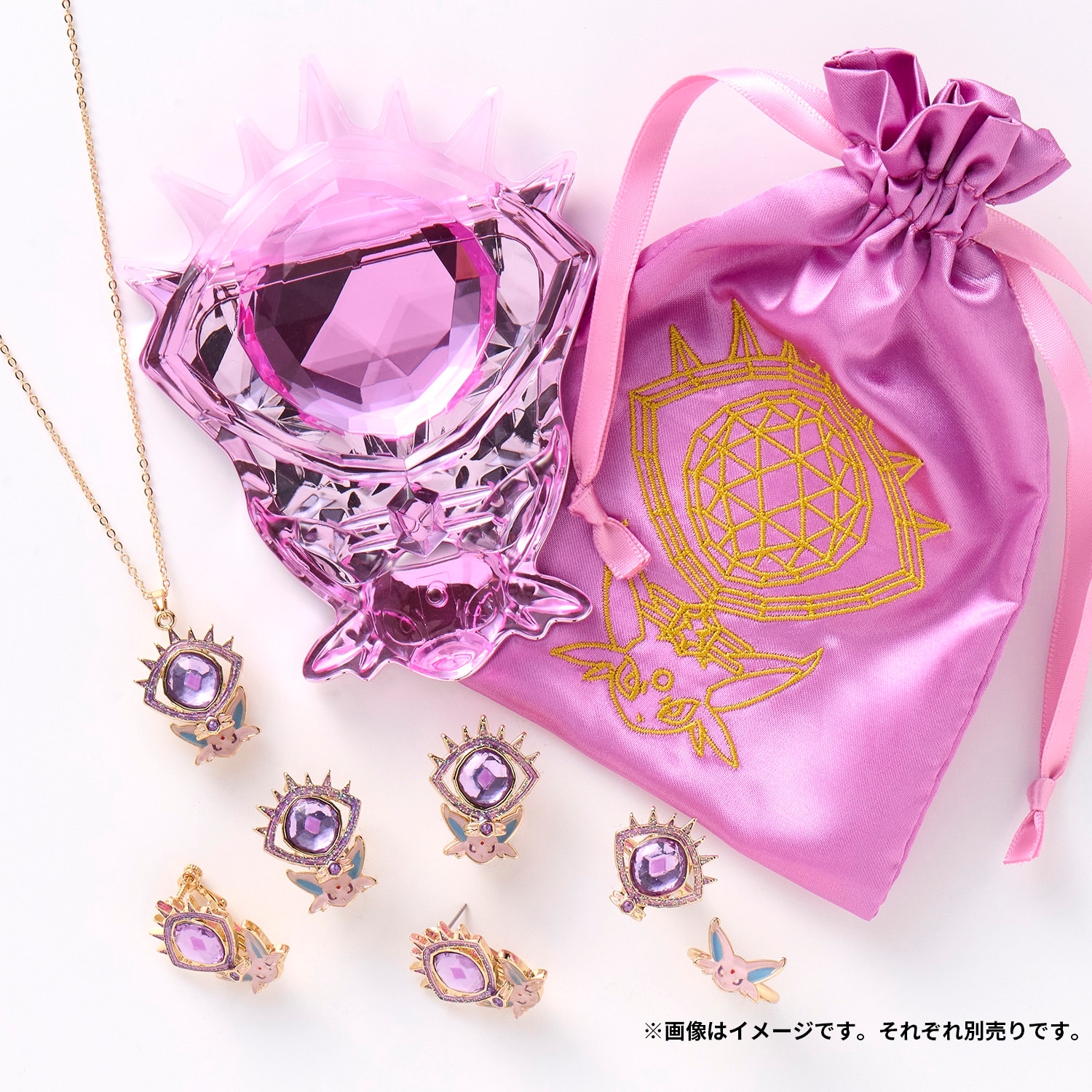 Pokémon accessory イヤリング エスパーテラスタルエーフィ