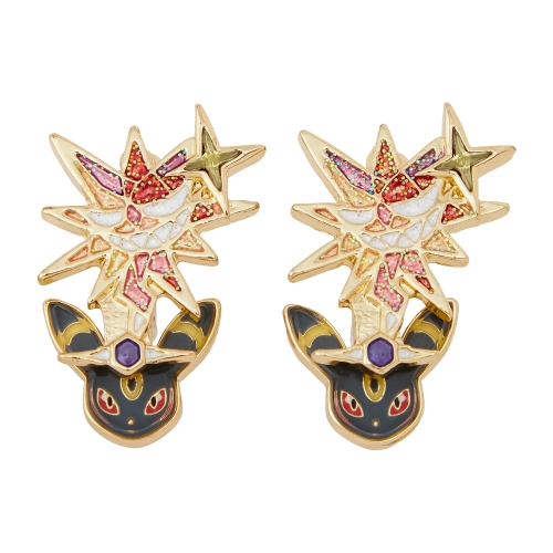 Pokémon accessory イヤリング あくテラスタルブラッキー
