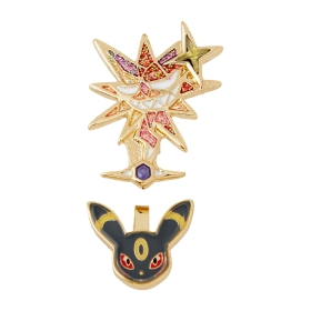 Pokémon accessory イヤリング あくテラスタルブラッキー