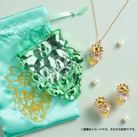 Pokémon accessory イヤリング くさテラスタルリーフィア
