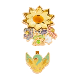 Pokémon accessory イヤリング くさテラスタルリーフィア