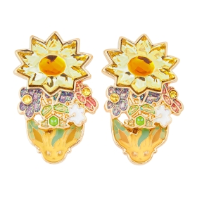 Pokémon accessory イヤリング くさテラスタルリーフィア