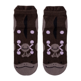 【選べる】ショートソックス  モウドクキケン ドオー (23-25cm)／ (25-27cm)