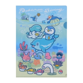A4クリアファイル3枚セット Pokémon Diving |【公式】ポケモン A4クリアファイル3枚セット Pokémon Diving |【公式】ポケモン