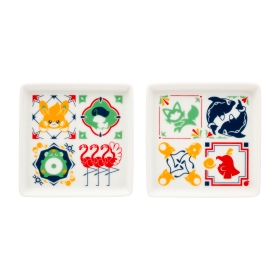 角皿 2枚セット Paldea tile ｜【公式】ポケモンセンターオンライン