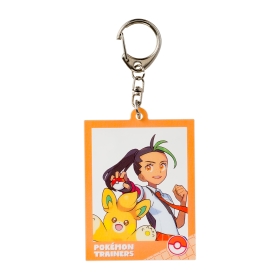 フォトフレーム風アクリルキーホルダー ネモ&パモット POKÉMON TRAINERS