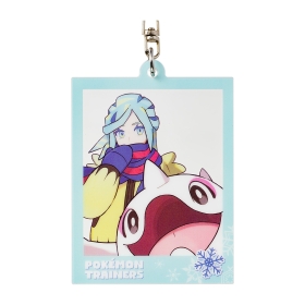 フォトフレーム風アクリルキーホルダー グルーシャ＆アルクジラ  POKÉMON TRAINERS