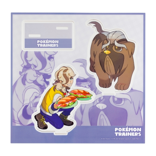 アクリルスタンド POKÉMON TRAINERS ペパー＆マフィティフ