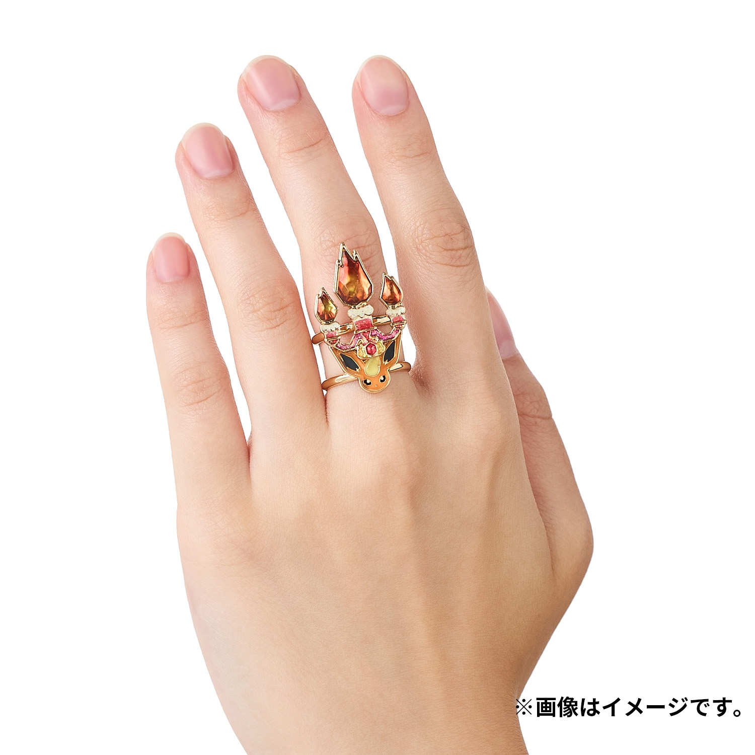 Pokémon accessory リング ほのおテラスタルブースター