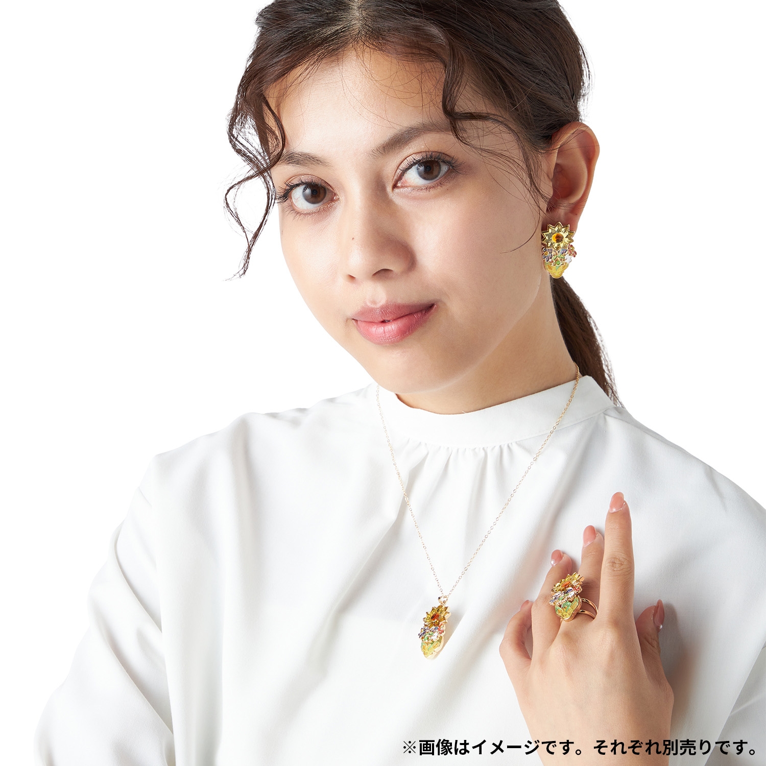 Pokémon accessory リング くさテラスタルリーフィア