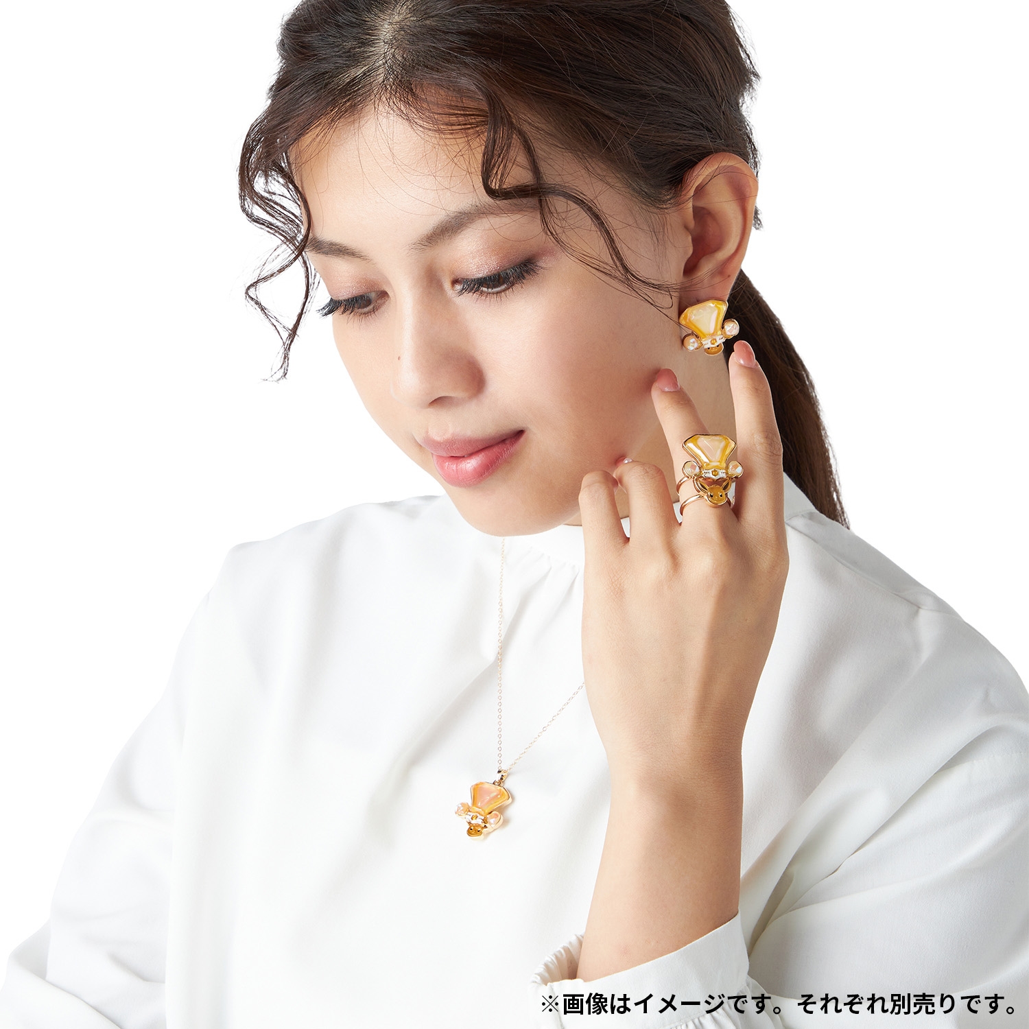 Pokémon accessory ネックレス ノーマルテラスタルイーブイ