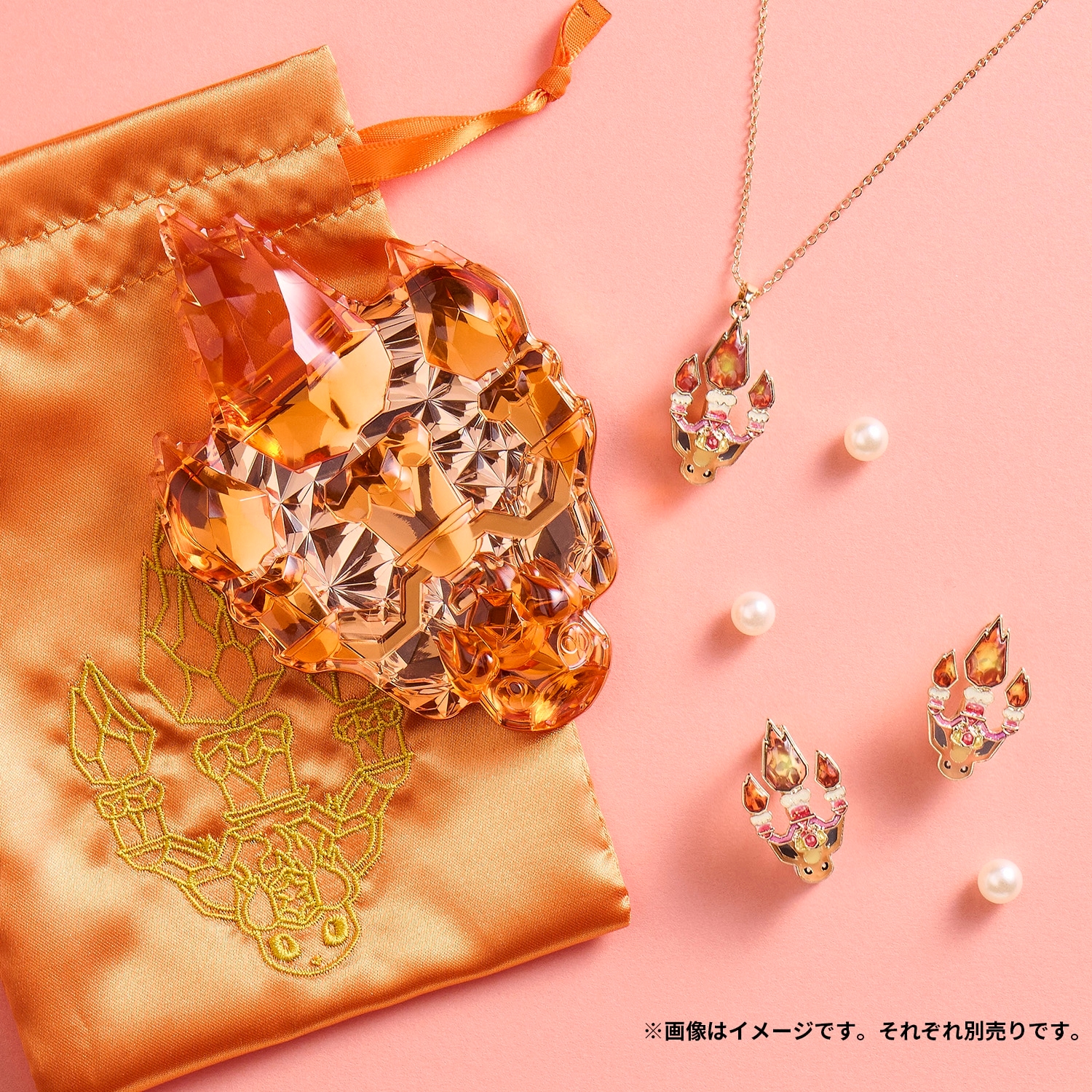 Pokémon accessory ネックレス ほのおテラスタルブースター