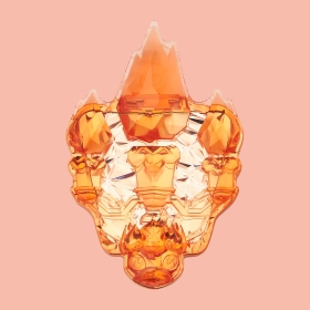 Pokémon accessory ダイカットキラキラミラー ほのおテラスタルブースター