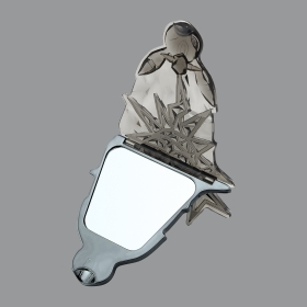 Pokémon accessory ダイカットキラキラミラー あくテラスタルブラッキー