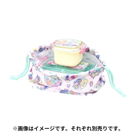 クロス付きランチ巾着 Pokémon Relaxing Time