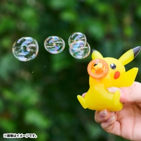 しゃぼん玉であそべるフィギュア ピカチュウ