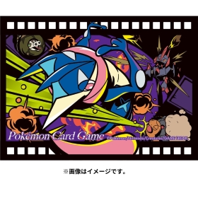 ポケモンカードゲーム デッキシールド プレミアム・グロス Midnight Agent -the cinema- ゲッコウガ