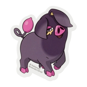 ポケモンステッカー パフュートン(オスのすがた)