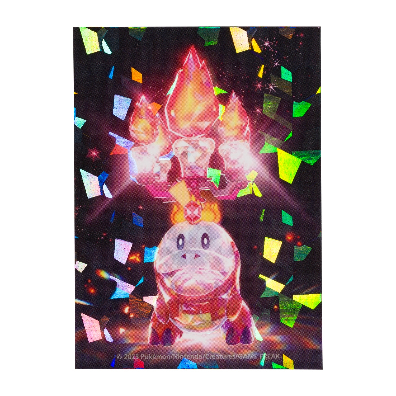 ポケモンステッカー ほのおテラスタルホゲータ