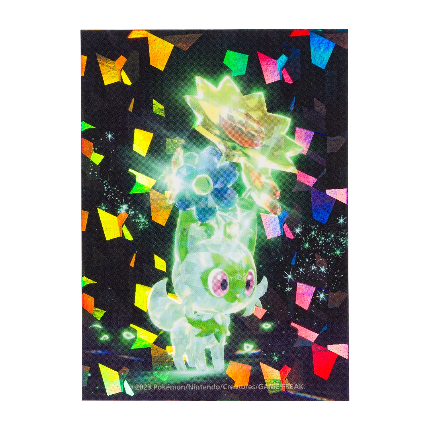 ポケモンステッカー くさテラスタルニャオハ