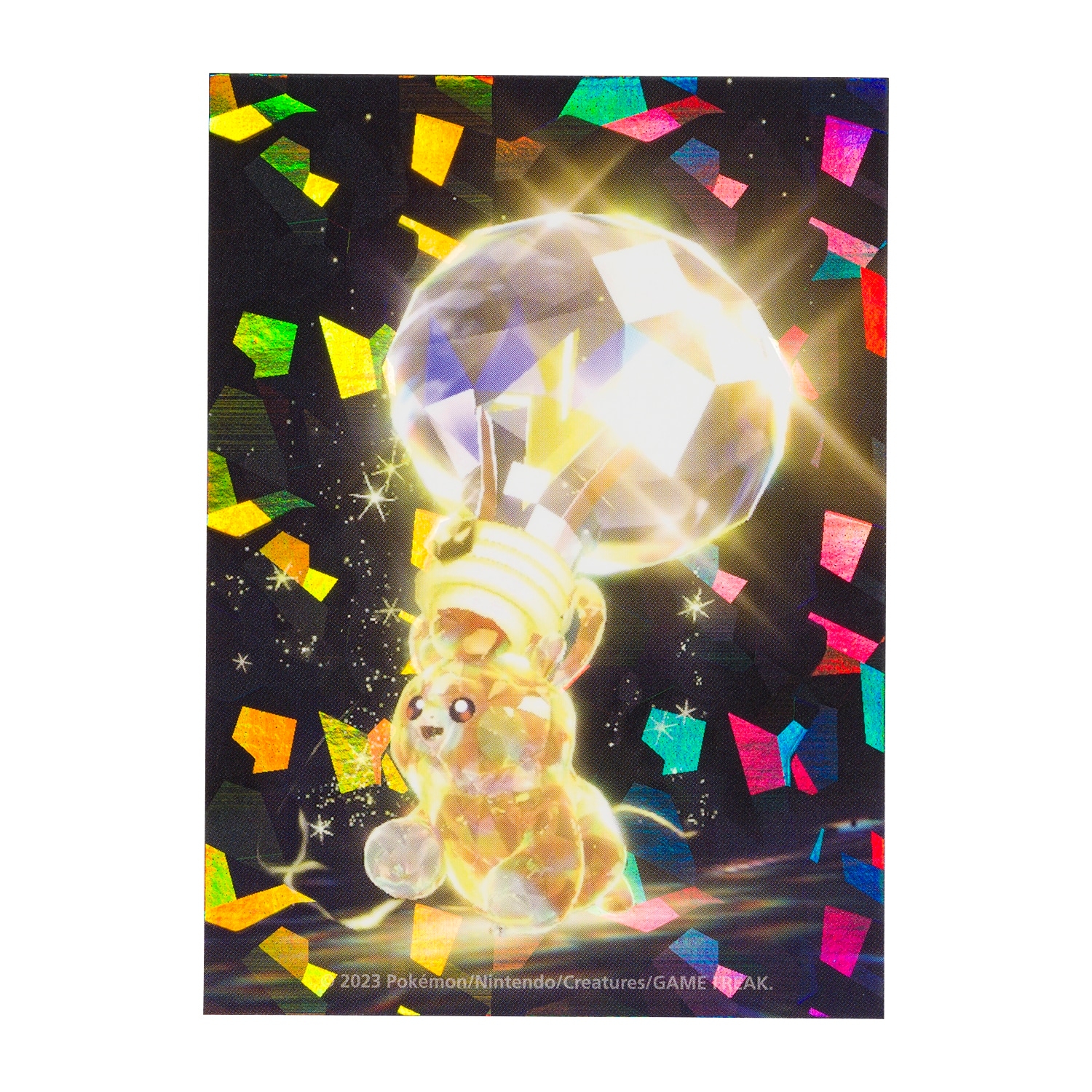 ポケモンステッカー でんきテラスタルパモ