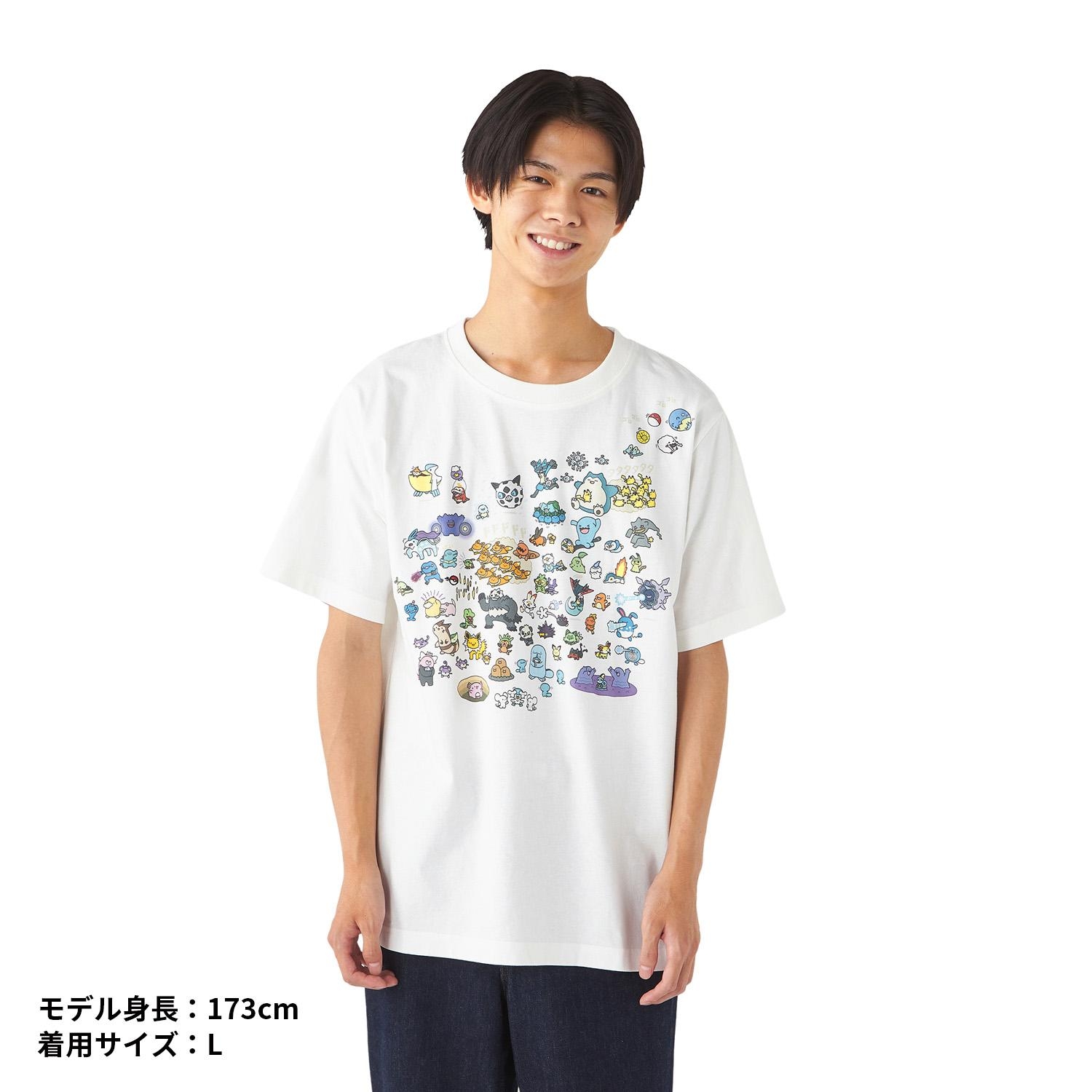Tシャツ 逃 L ｜【公式】ポケモンセンターオンライン