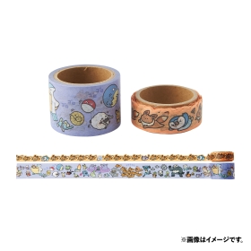 マスキングテープ２本セット 逃 イーブイセット