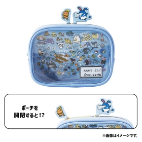 クリアポーチ 逃 マリルリ アチャモ