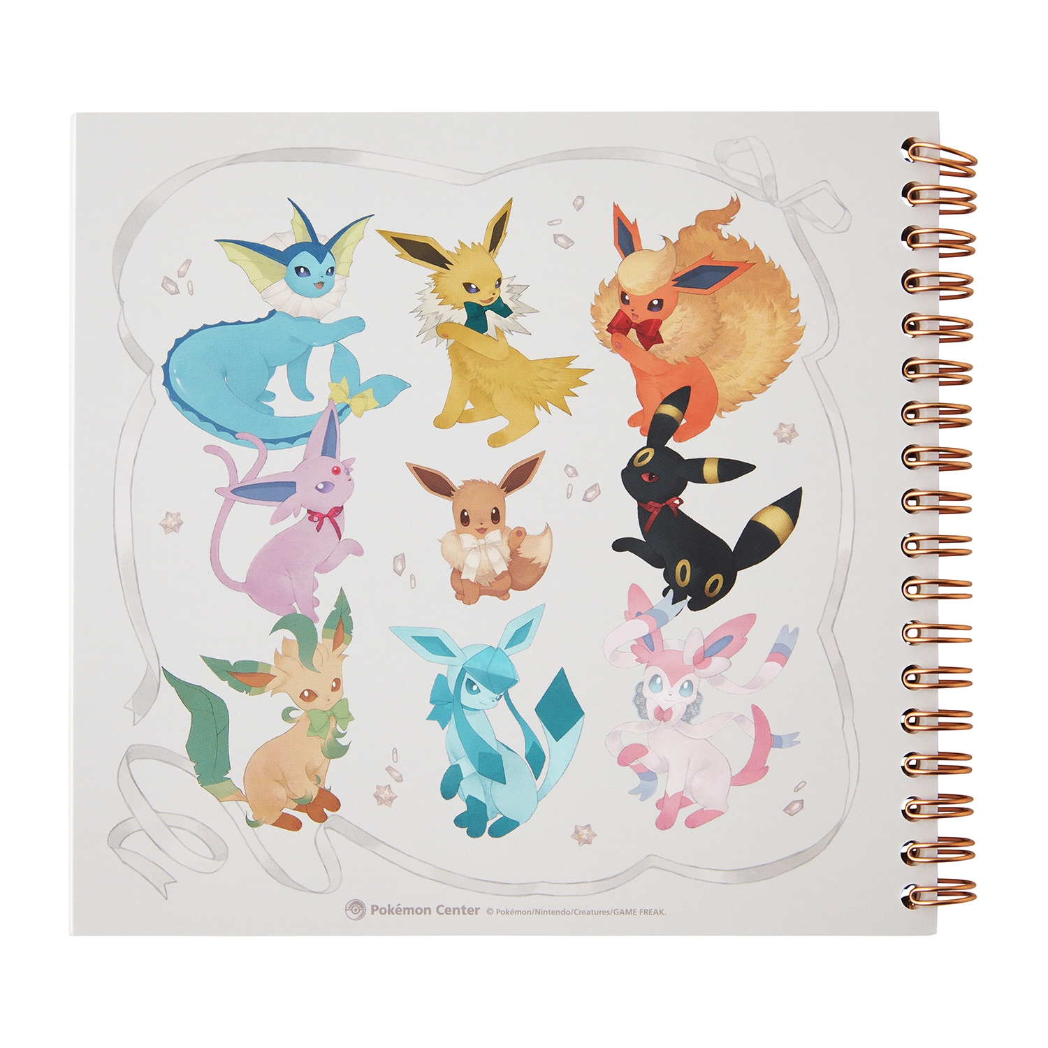 ポケモン　リングノート　ピカチュウ　イーブイ リングノート Eevee Collection ｜【公式】ポケモンセンターオンライン