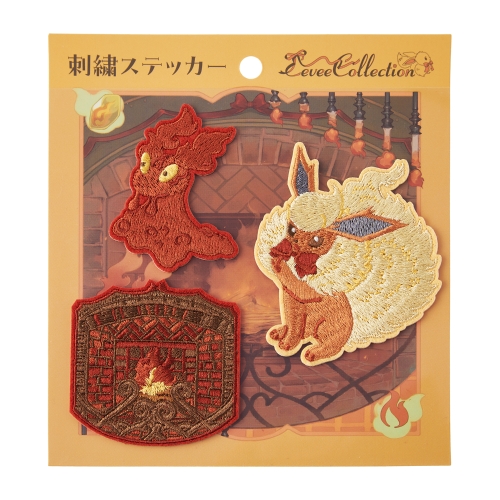 刺繍ステッカー Eevee Collection ブースター