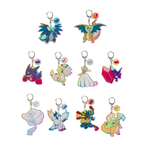 アクリルキーホルダーコレクション メガシンカポケモン＆メガストーン