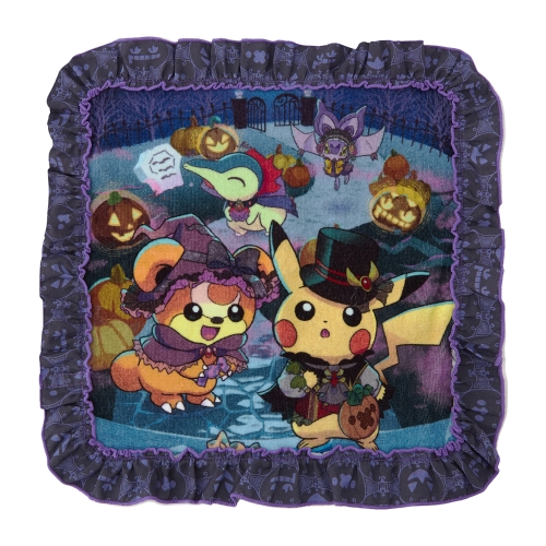 フリルハンドタオル Halloween Ghost Chateau