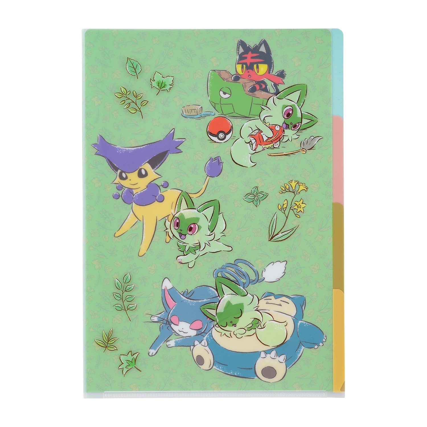 A4 3ポケットクリアファイル にゃ！にゃにゃ！ニャオハ！