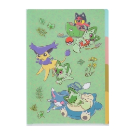 A4 3ポケットクリアファイル にゃ！にゃにゃ！ニャオハ！