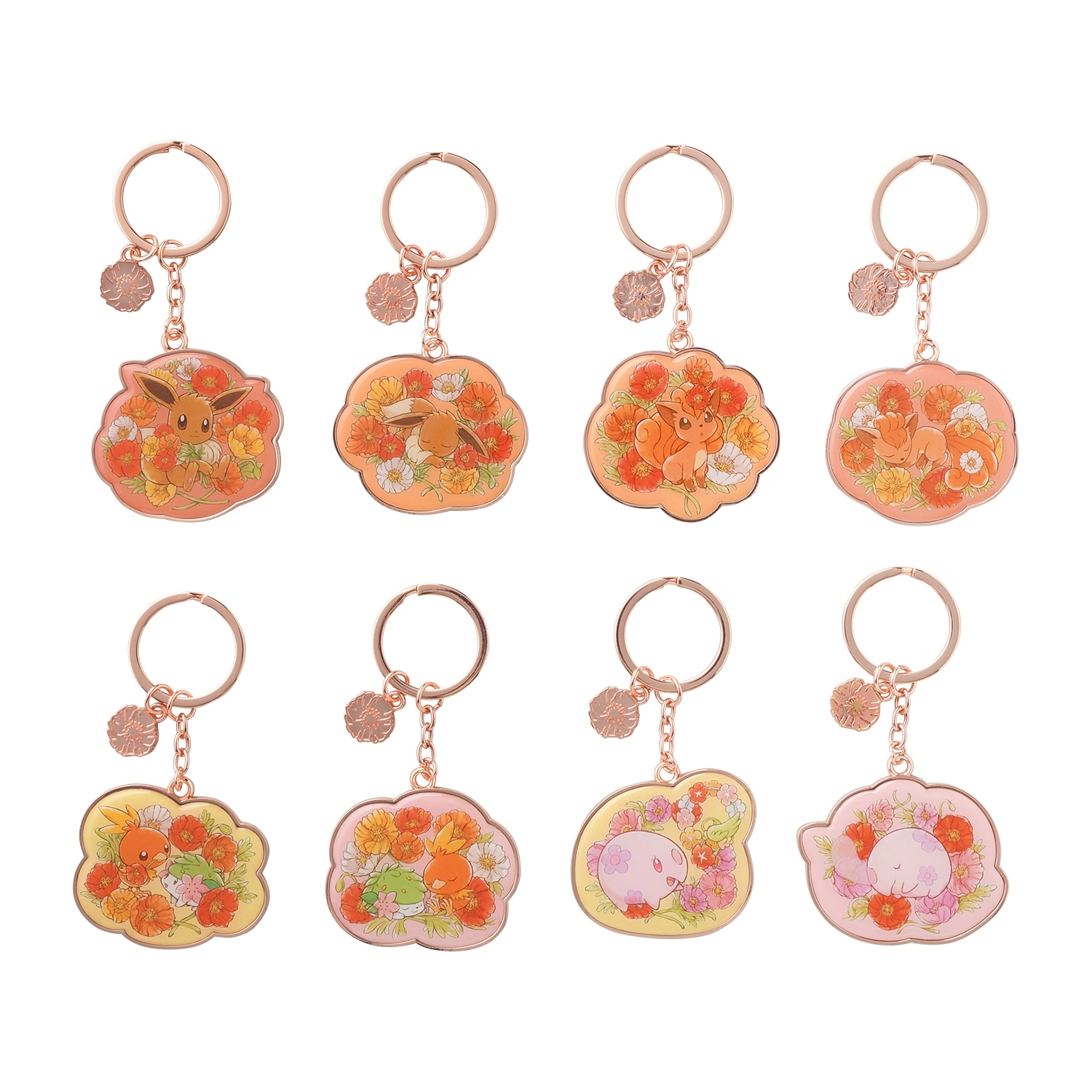 メタルキーリングコレクション Fleur de Coquelicot BOX