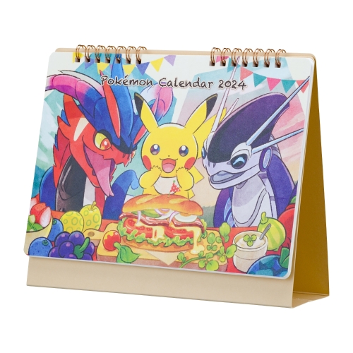ポケモンセンター オリジナル卓上カレンダー 2024