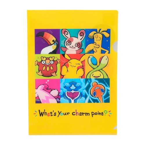 A4チェンジングクリアファイル What’s your charm point?