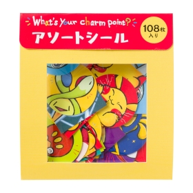アソートシール What’s your charm point?