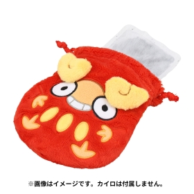 巾着型カイロケース What’s your charm point? ダルマッカ