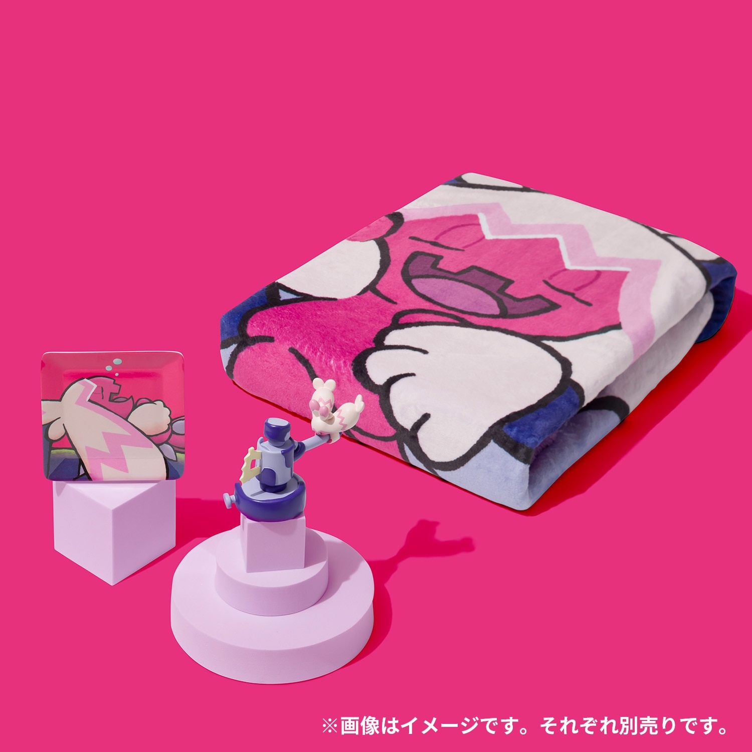 デカデカダイカットブランケット What’s your charm point? 等身大デカヌチャン