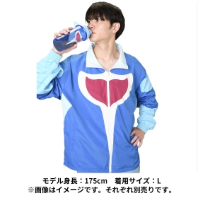 リバーシブルウィンドジャケット What’s your charm point? イルカマン M/L