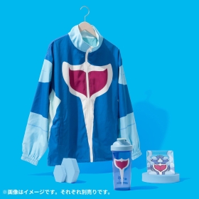 リバーシブルウィンドジャケット What’s your charm point? イルカマン M/L