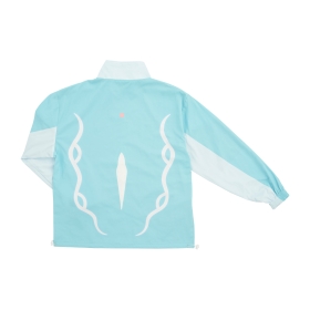 リバーシブルウィンドジャケット What’s your charm point? イルカマン M/L